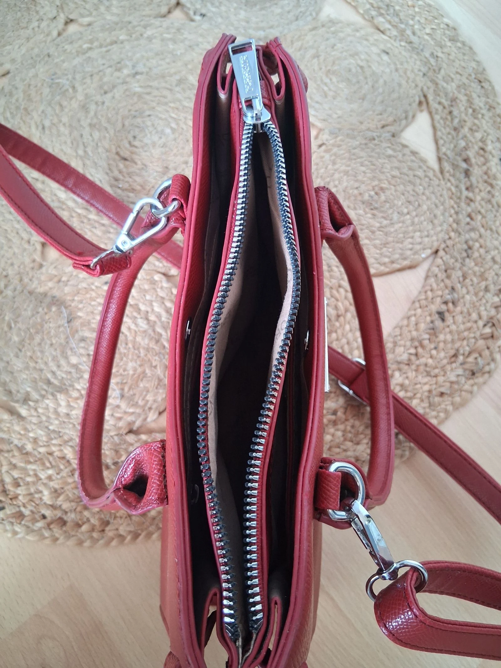 Bolso rojo burdeos Torrente – photo 6